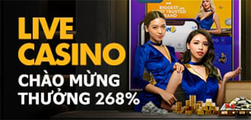BK8 CHƠI LIVE CASINO THƯỞNG CHÀO MỪNG 268%